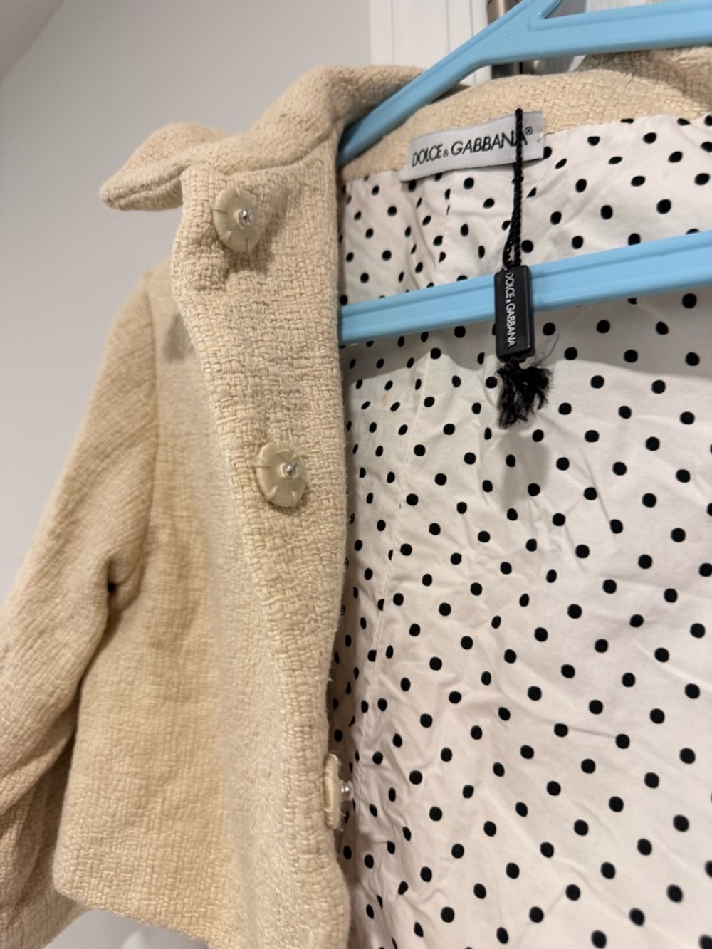 Dolce & Gabbana Kids Beige Coat - Picture 8 of 11